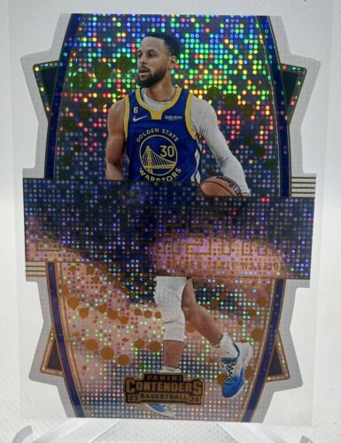 Stephen Curry 2023 Panini Contenders Superstar Die Cut Insert Warriors