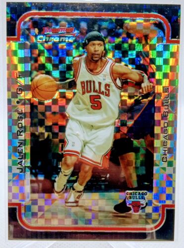 2003-04 Bowman Chrome Jalen Rose #4 XFRACTOR /150 Rare