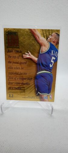 1995-96 Skybox Premium Larger than Life Jason Kidd #L2 HOF