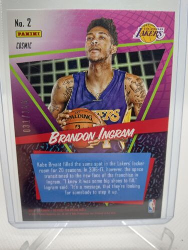 2016-17 Revolution Rookie Revolution Cosmic- Brandon Ingram /100 RARE!