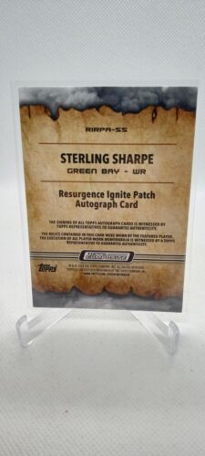 2023 Topps Composite Surge Gold Refractor /50 Sterling Sharpe Patch Auto