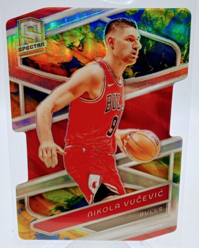 2023-24 Panini Spectra Nikola Vucevic #7 Universal Die Cut /8 - Chicago Bulls