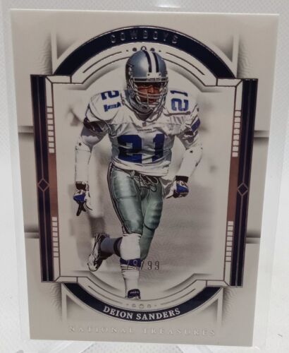 2023 National Treasures Deion Sanders /99 Dallas Cowboys