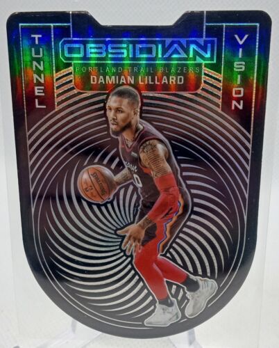 2020-21 Panini Obsidian Damian Lillard /99 Tunnel Vision Die Cut FP 1/1