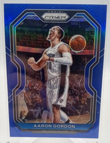 2020-21 Panini Prizm Blue Prizm #148 Aaron Gordon /199