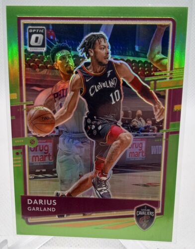 2020-21 Panini Donruss Optic Darius Garland Lime Green #'d /149