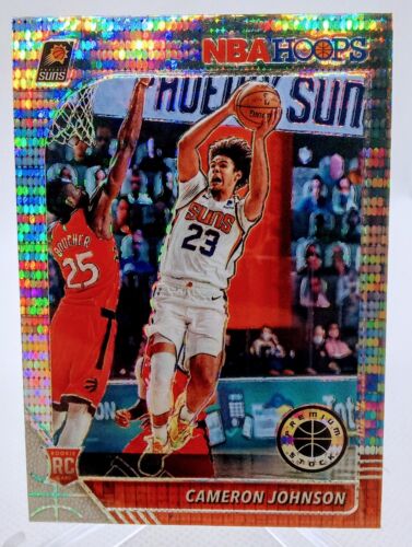 2019-20 Hoops Premium Silver Pulsar Prizm Rookie- Cameron Johnson Phoenix Suns!