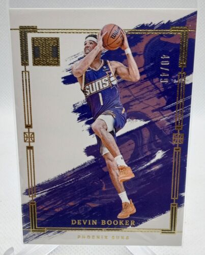 Devin Booker 2023-24 Panini Impeccable Gold /49 #36