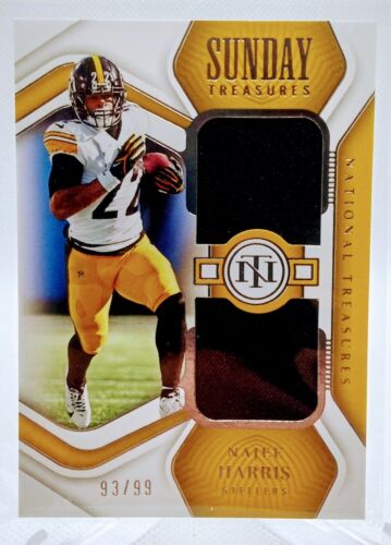 2022 National Treasures Najee Harris Sunday Treasures Dual Jersey Patch /99