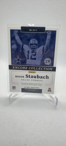 Roger Staubach 2023 Panini Encased Encore Collection PinkPatch /15 SSP