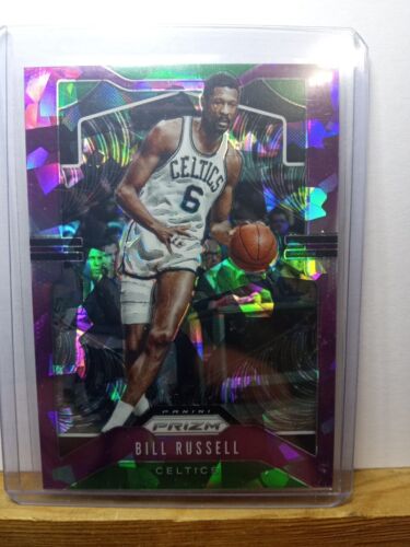 2019-20 Panini Purple Ice Prizm #21 Bill Russell Boston Celtics HOF /149