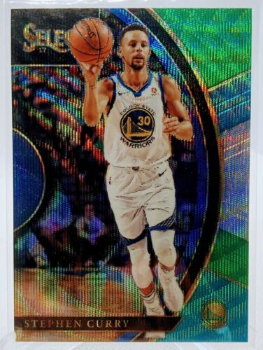 2017-18 Select Concourse Tri-Color Prizm- Stephen Curry Golden State Warriors!