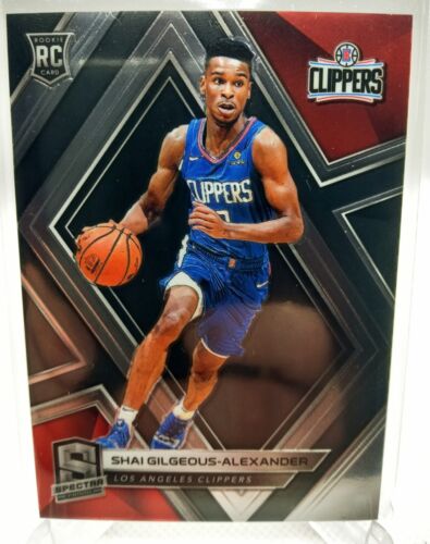 2018-19 Spectra Base Rookie- Shai Gilgeous Alexander /175 Clippers, Thunder!