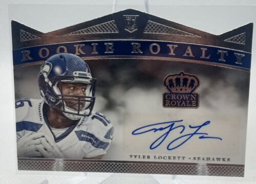 2015 Crown Royale Rookie Royalty Silver /199 Tyler Lockett Auto RC Seahawks