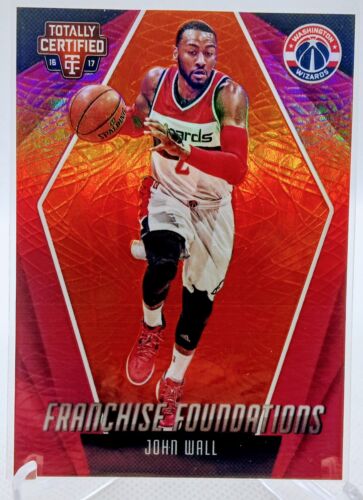 2016-17 Totally Certifed Franchise Foundations Orange- John Wall /60