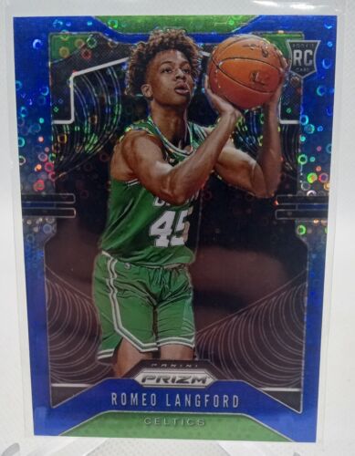 2019-20 Panini Prizm Blue Fast Break Prizm Romeo Langford RC Rookie #260 /175