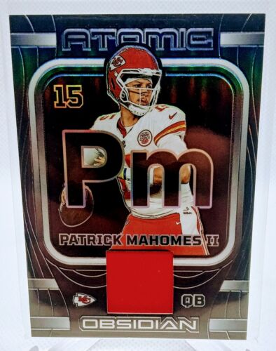 2023 Panini Obsidian - Atomic Materials Patch #AMA-PMA Patrick Mahomes II /199