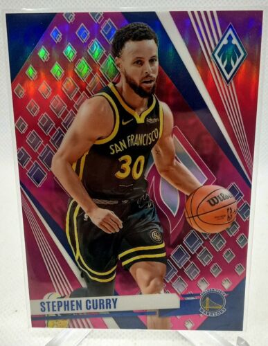 2023-24 Panini Phoenix - Pink Prizm #174 Stephen Curry /175