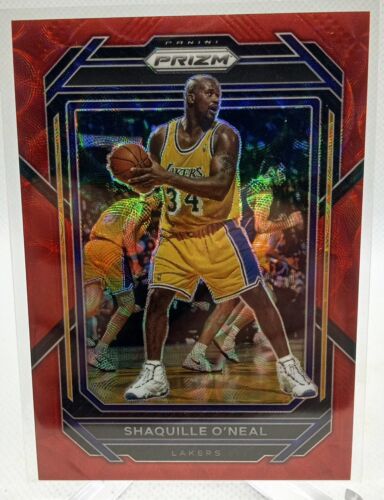 2022-23 Prizm Red Scope Prizm- Shaquille O'Neal /88 Los Angeles Lakers!