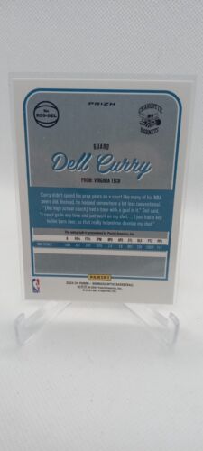 2023-24 Panini Donruss Optic Dell Curry Retro Series Choice Prizm Auto Hornets