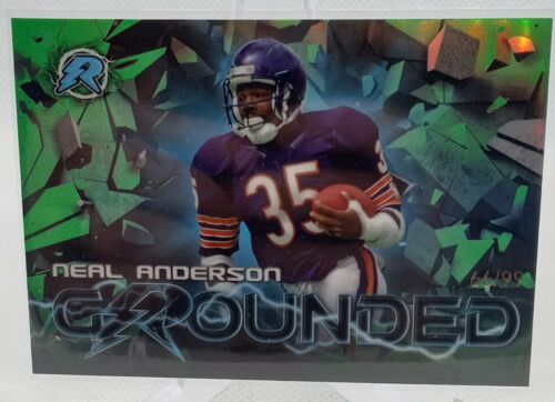 2023 Topps Composite Neal Anderson Resurgence Grounded Green /99 #RG-3 - Bears