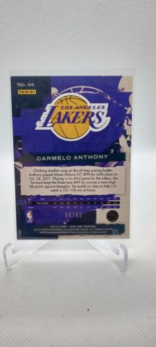 2021-22 Panini Court Kings Purple Violet /49 Carmelo Anthony #44 Rare