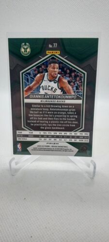 2023-24 Panini Mosaic Basketball Giannis Antetokounmpo Red Prizm