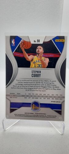 2019-20 Prizm Ruby Wave Prizm- Stephen Curry Golden State Warriors!