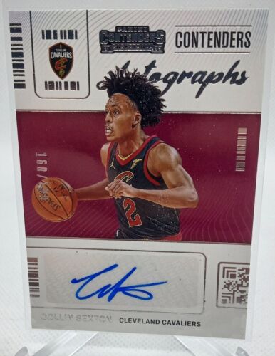 2021-22 Panini Contenders - Contenders Autographs #CA-CSX Collin Sexton /199