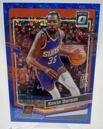 2023-24 Panini Donruss Optic Basketball Kevin Durant Blue Fast Break # /49