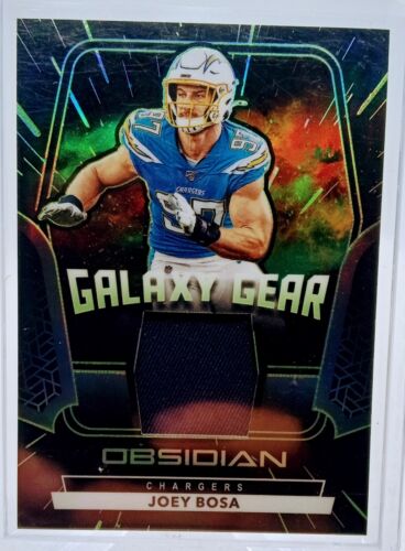 2020 Panini Obsidian Galaxy Gear Patch  #GG5 Joey Bosa Electric Etch Green /50