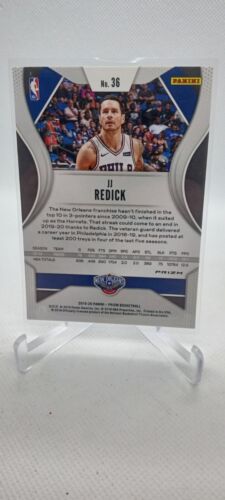 2019-20 Panini Prizm Purple Fast Break Disco Prizm /75 JJ Redick #36 Duke 76ers!