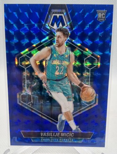 2023-24 Panini Mosaic Basketball Vasilije Micic RC /199 Blue Prizm