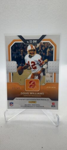 2021 PRIZM DOUG WILLIAMS SENSATIONAL SIGNATURES PURPLE POWER PRIZM AUTO #’d 49!