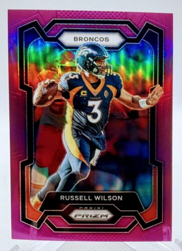 2023 Panini Prizm Russell Wilson Purple Prizm #/125 Broncos