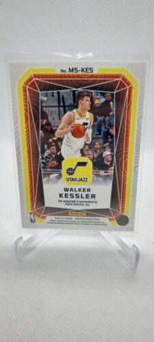 2023-24 Panini Obsidian Walker Kessler Magmatic Auto Electric Etch Purple /49