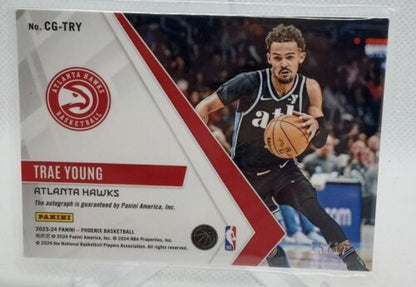 2023-24 Phoenix Onyx FOTL Calligraphy Autograph Auto Trae Young /17 SSP Hawks