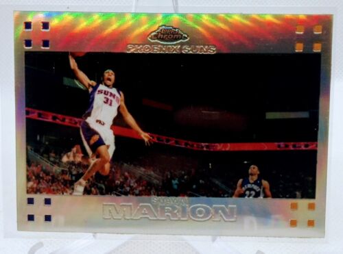 2007-08 Topps Chrome Refractor Ser# /999 Shawn Marion