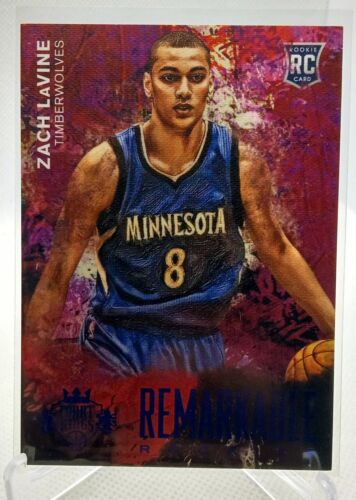 2014-15 Court Kings Remarkable Rookie Blue Sapphire- Zach Lavine /499