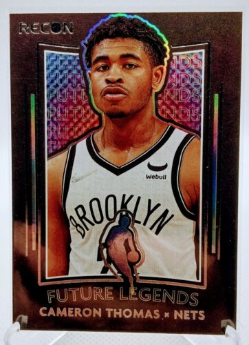 2021-22 Panini Recon CAMERON CAM THOMAS RC Future Legends SP No. 24 Nets