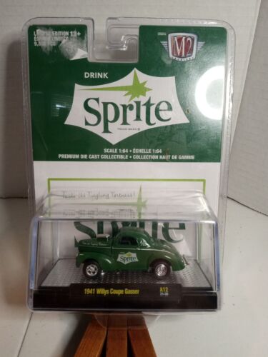 M2 MACHINES LIMITED EDITION SPRITE 1941 WILLYS COUPE GASSER COLLECTOR CAR 1:64