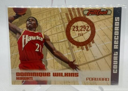 2006-07 Topps Full Court Court Records Silver DOMINIQUE WILKINS #’d /1499