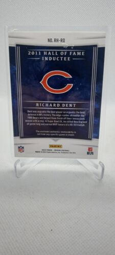 2023 PANINI ORIGINS TURQUOISE TRI-COLOR PATCH /25  RICHARD DENT CHICAGO BEARS