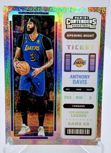 2022-23 Panini Contenders Basketball Anthony Davis FOTL Opening Night /25