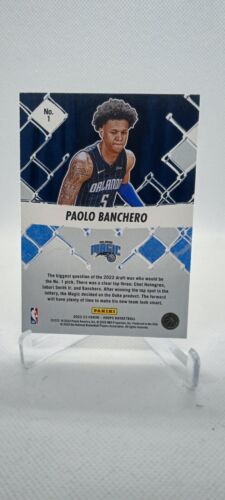 2022-23 NBA Hoops We Got Next Holo #1 Paolo Banchero - Orlando Magic