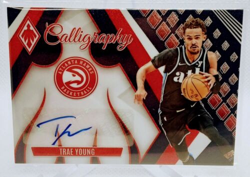 2023-24 Phoenix Onyx FOTL Calligraphy Autograph Auto Trae Young /17 SSP Hawks