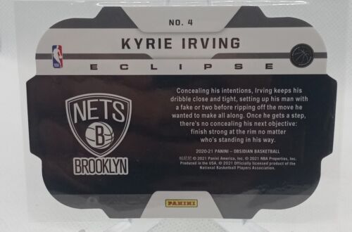 2020-21 Obsidian Eclipse Green Flood- Kyrie Irving Brooklyn Nets!