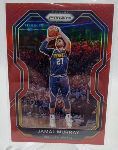 2020-21 Panini Prizm Red Prizm #124 Jamal Murray /299