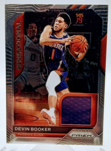 Devin Booker Card 2020-21 Panini Prizm Sensational Swatches Patch  #69