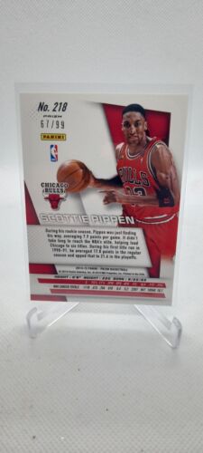 2014-15 Panini Prizm Scottie Pippen SP Blue Refractor  /99 Chicago Bulls SP